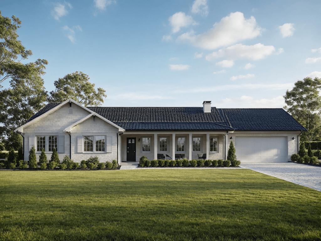 The Joshua Modluar Home With Garage